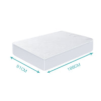 DreamZ Mattress Protector Topper Polyester Single