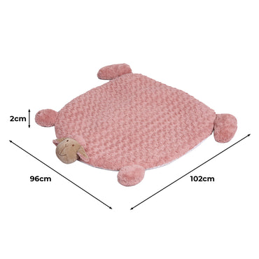 PaWz Pet Bed Cat Calming Beds Dog Squeaky L Pink Large