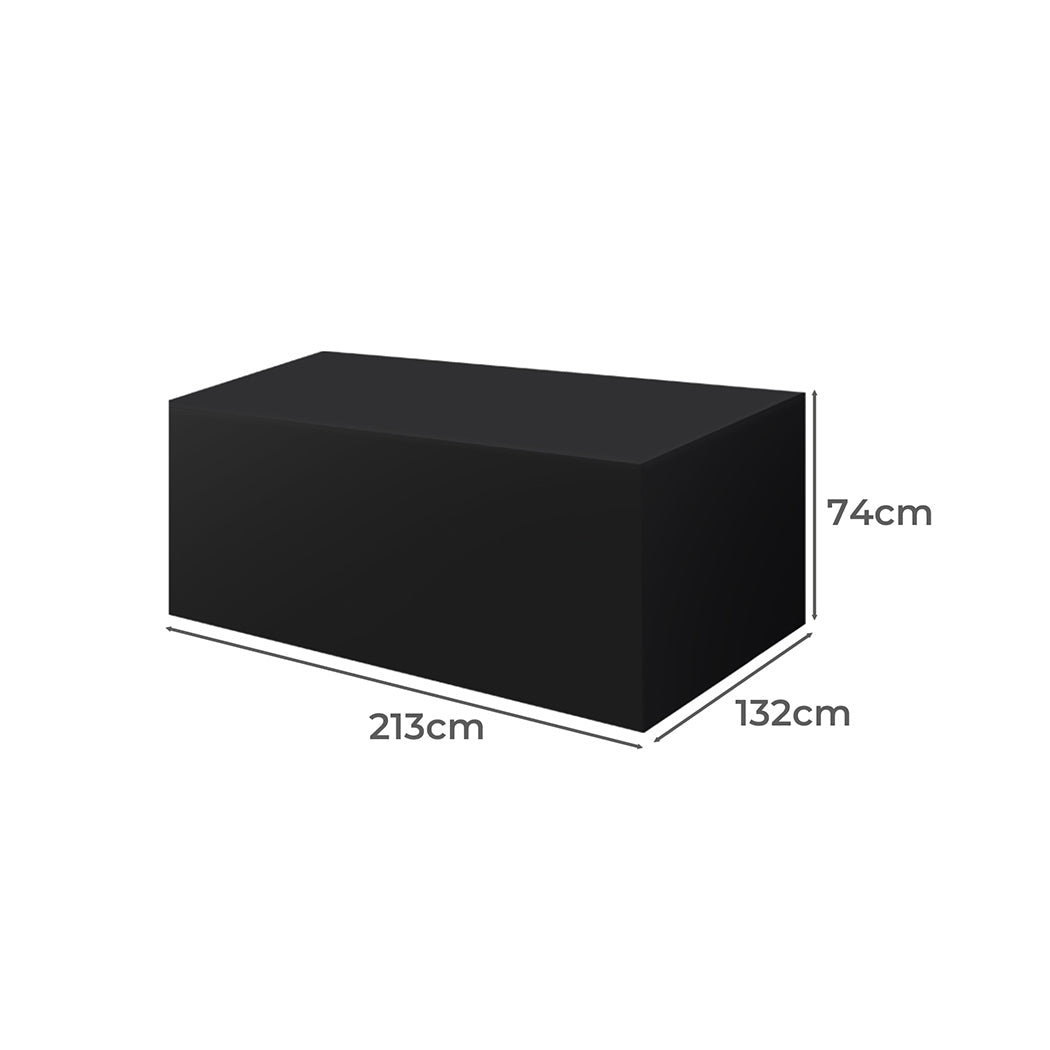 Marlow Outdoor Furniture Cover Garden Black 20cm Extension