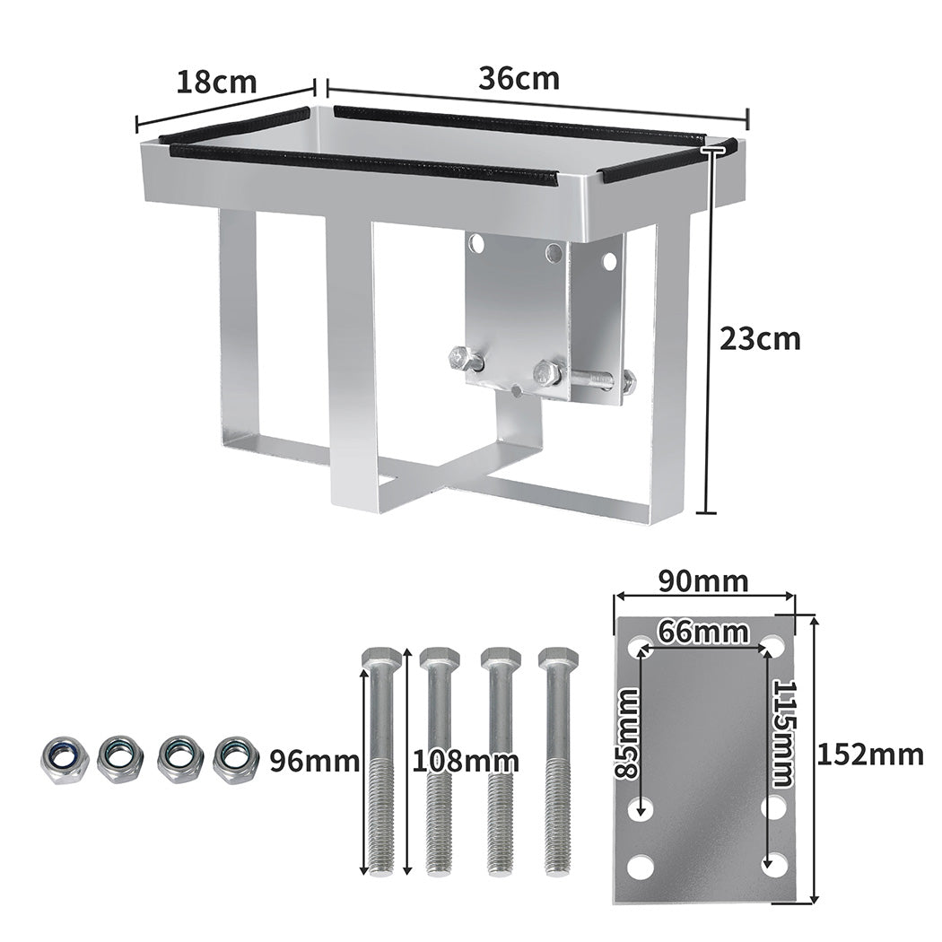 Manan Jerry Can Holder Bolt On 20L 4x4