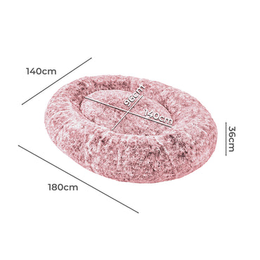 TheNapBed Memory Foam Pet Bed Pink