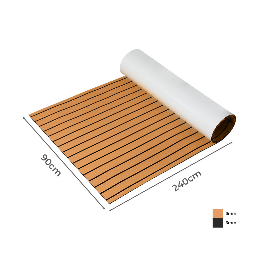 Manan Boat Matting EVA Foam Marine Carpet Orange