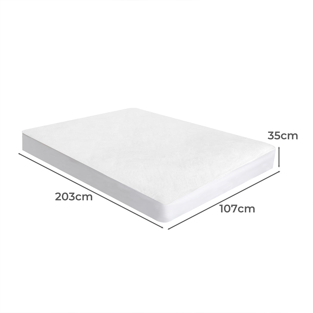 DreamZ Mattress Protector Topper Pillowtop King Single