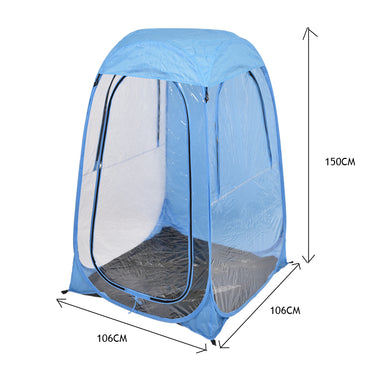 2x Mountview Pop Up Tent Camping Weather Blue