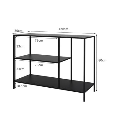 Levede 3-Tier Console Table Office Furniture