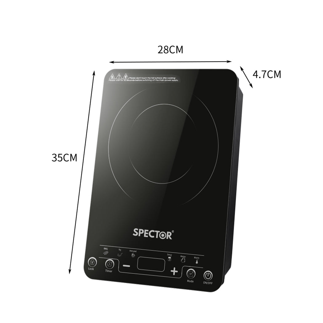 SPECTOR Electric Induction Cooktop Portable