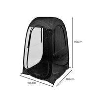 Mountview Pop Up Camping Beach Portable Black