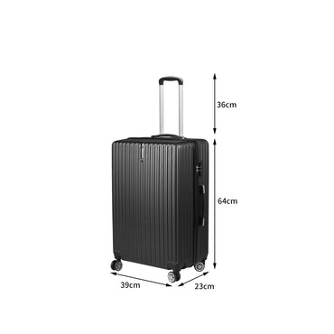 Slimbridge 24" Inch Luggage Suitcase Black 24 inch