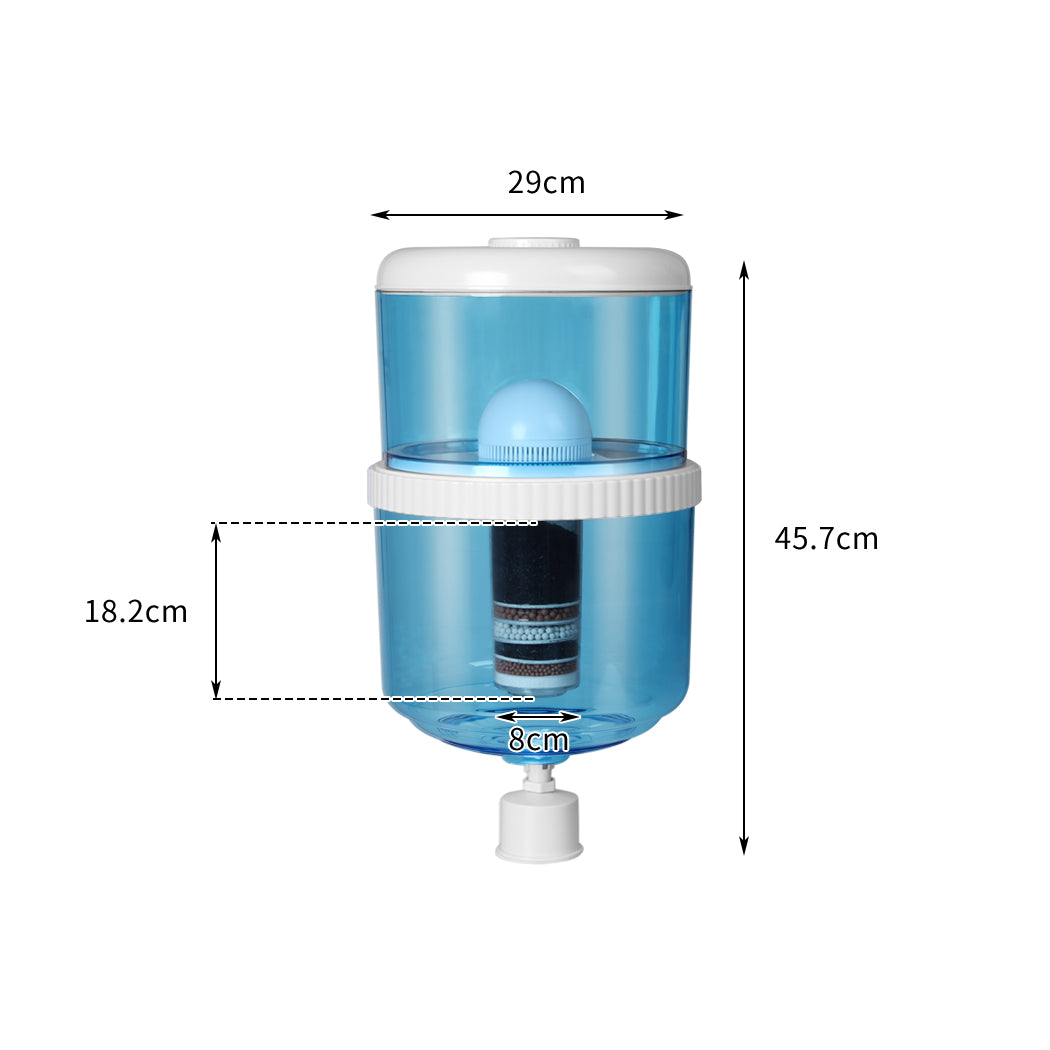 20L Water Filter Purifier Ceramic Carbon 20 Litre