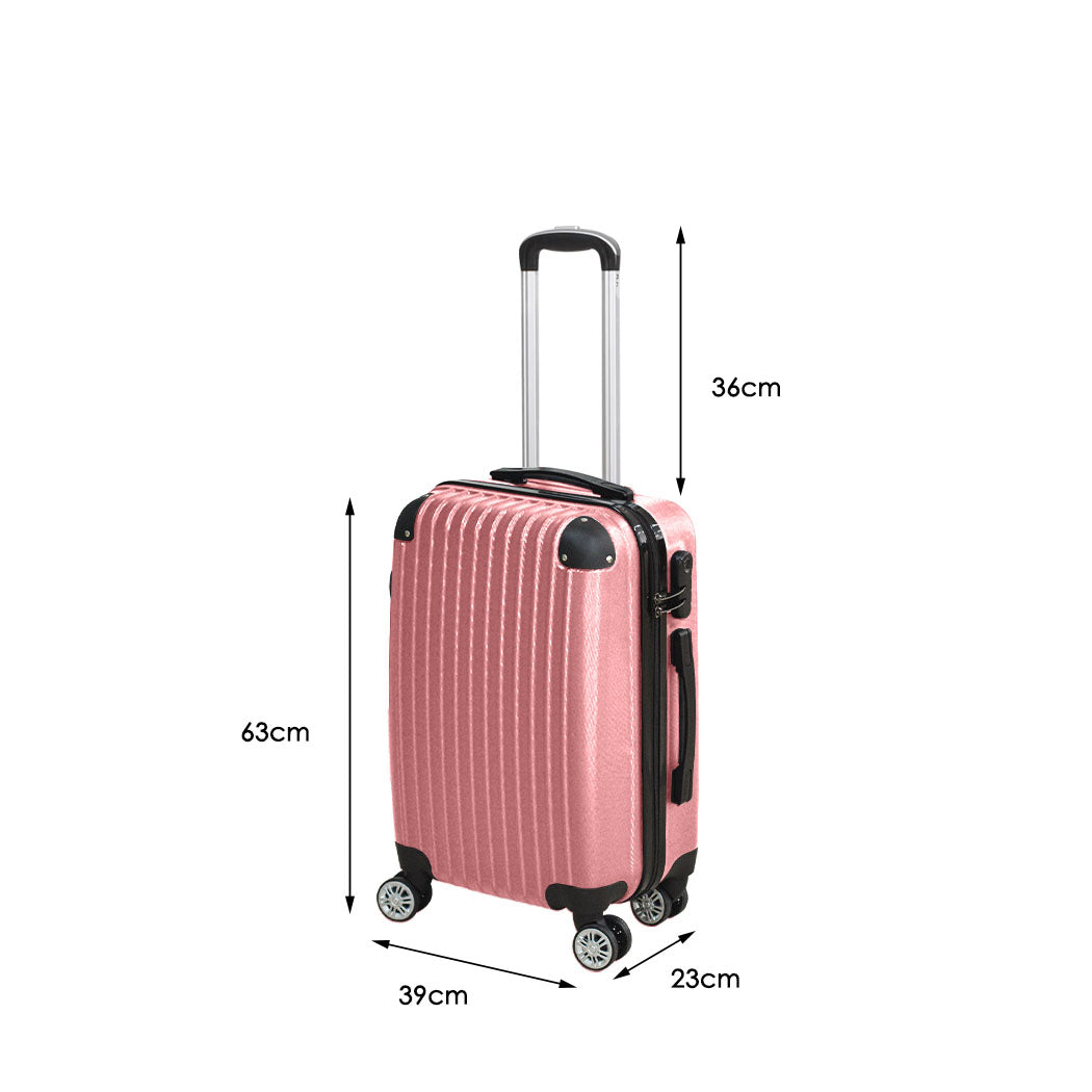 Slimbridge 24" Luggage Suitcase Code Rose Gold