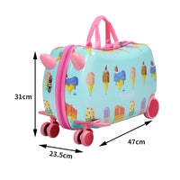 BoPeep Kids Ride On Suitcase Children