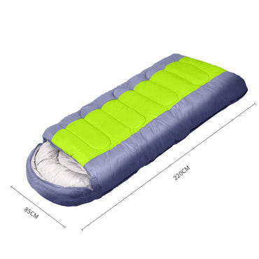 Mountview Sleeping Bag Outdoor Camping Grey