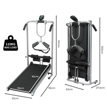 Centra Manual Treadmill Mini Incline