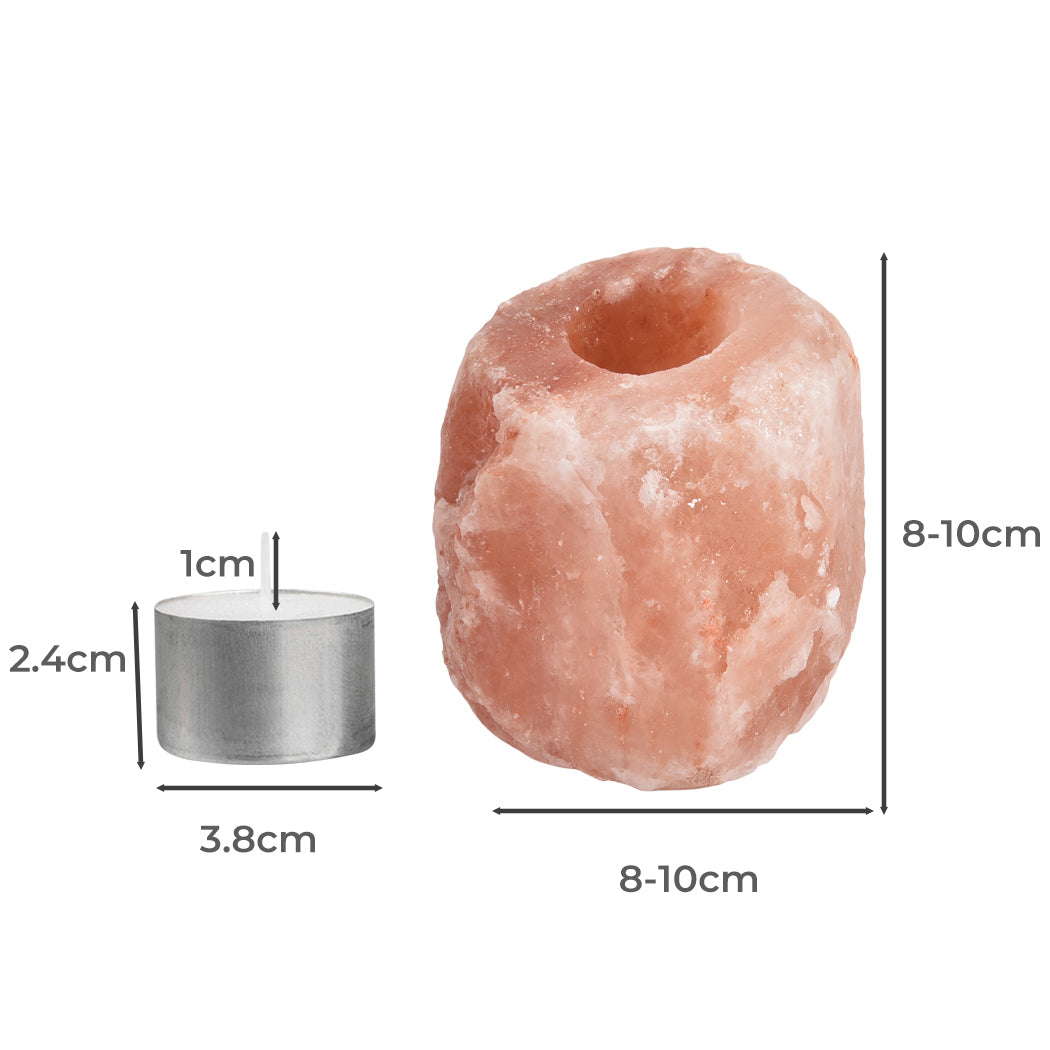 4x Himalayan Salt Lamp Tealight Candle