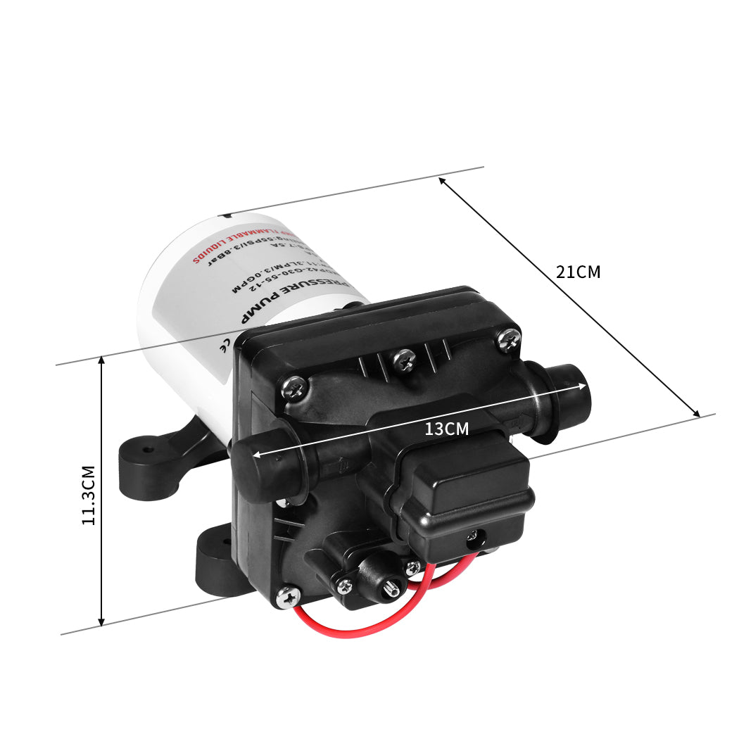 Traderight 12V Caravan Water Pump High