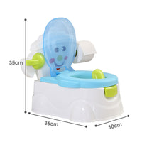 BoPeep Kids Potty Trainer Seat Safety Blue