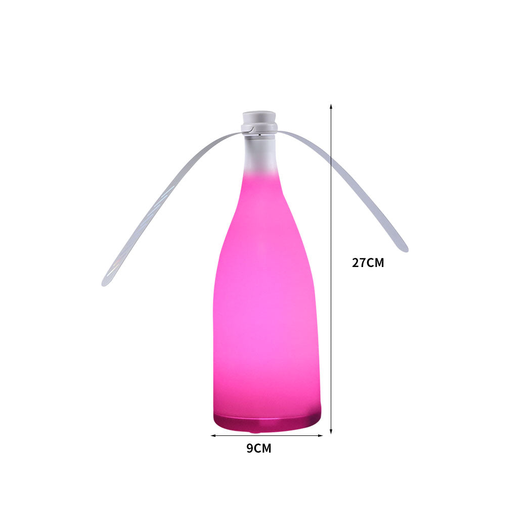 Lambu LED Repellent Fly Fan Entertaining Pink