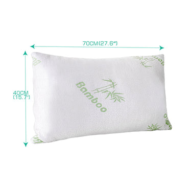 DreamZ 2x Memory Foam Pillow Bamboo