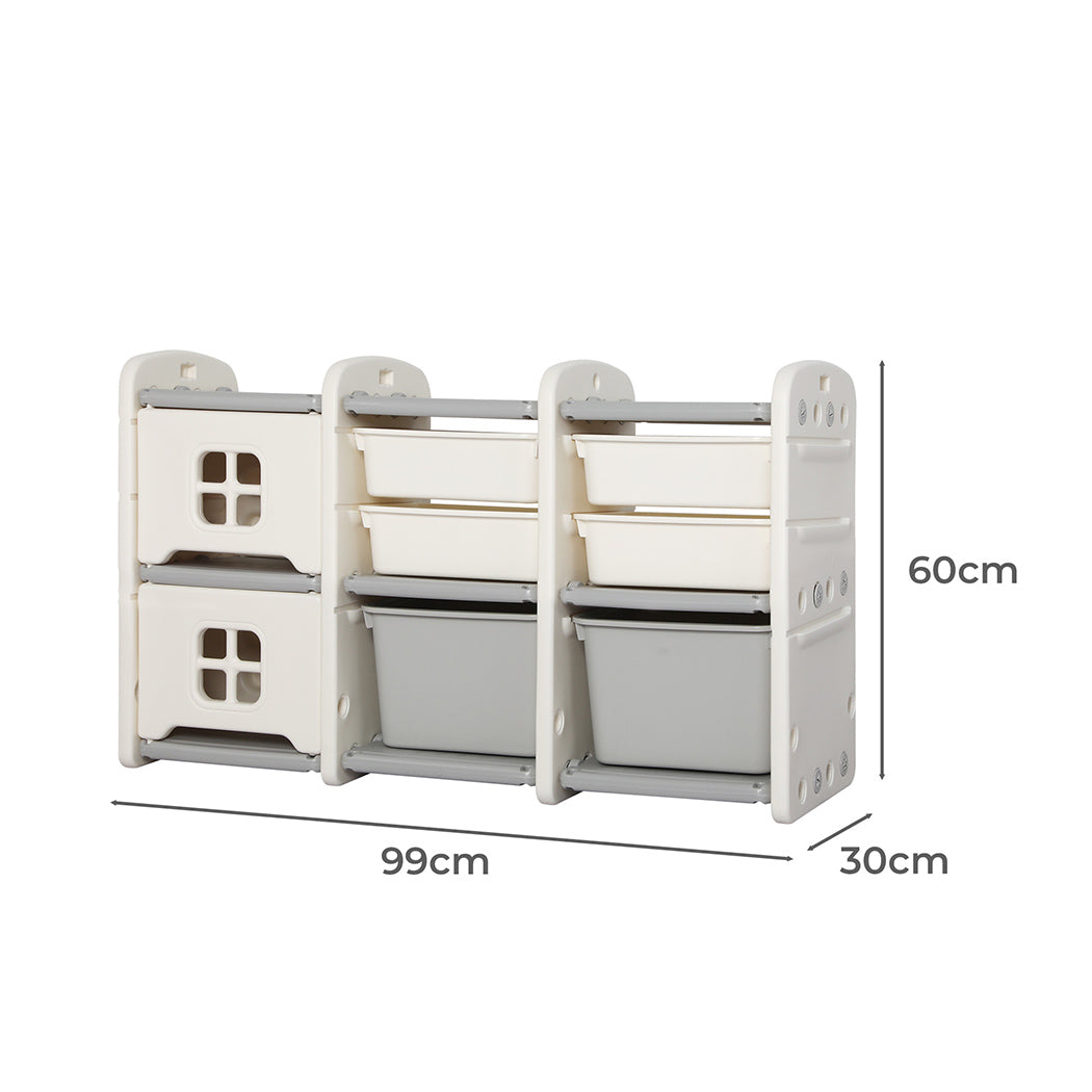 BoPeep Drawer Storage Cabinet Classified 6 Cells