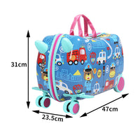 BoPeep Kids Ride On Suitcase Children