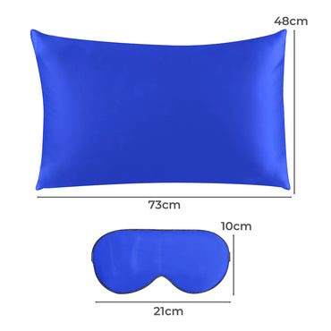 DreamZ 100% Mulberry Silk Pillow Case Royal Blue