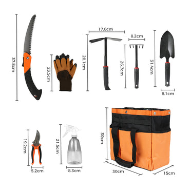 Lambu Gardening Hand Tools 7PC with Storage Bag
