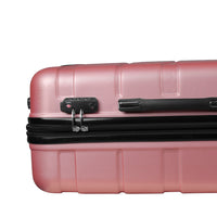Slimbridge 24" Expandable Luggage Travel Rose Gold 24 inch