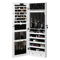 Levede Mirror Jewellery Cabinet Touch