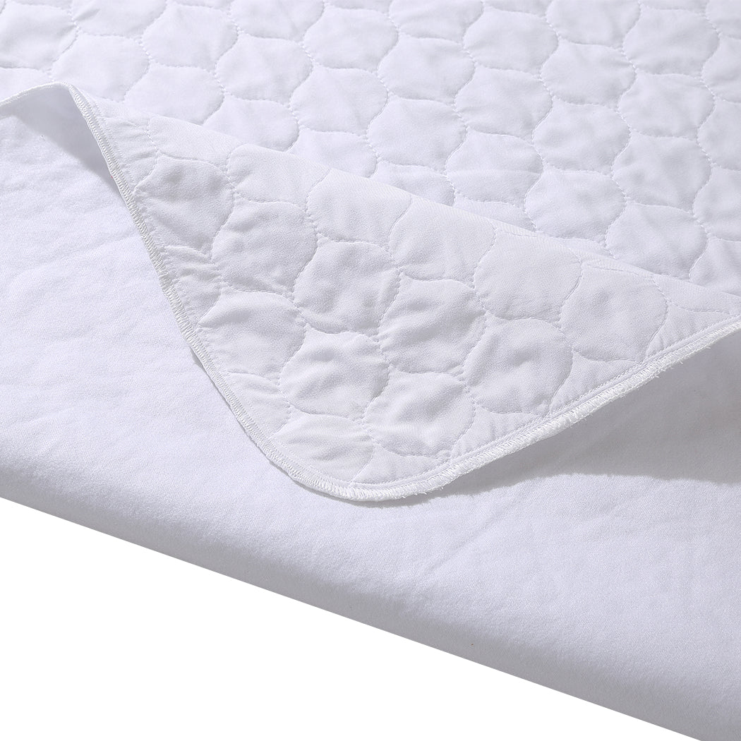 2x Bed Pad Waterproof Bed Protector Queen