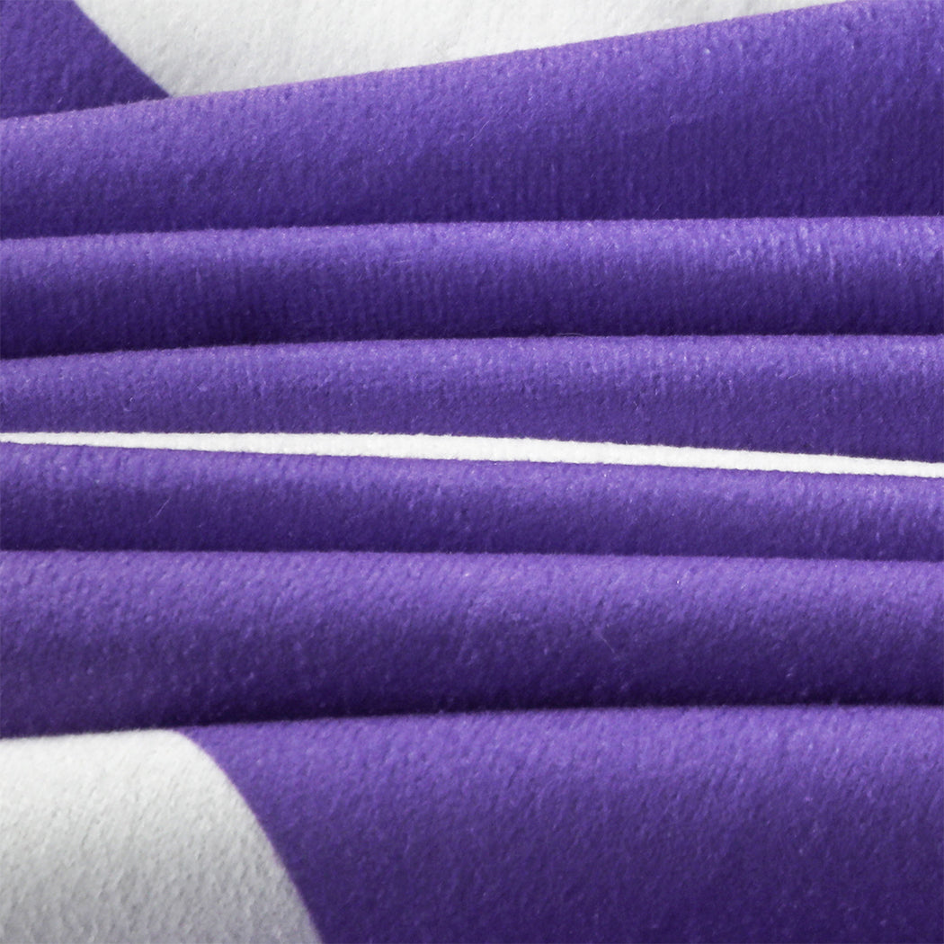 Dreamz Foldable Mattress Kids Pillow Purple Large