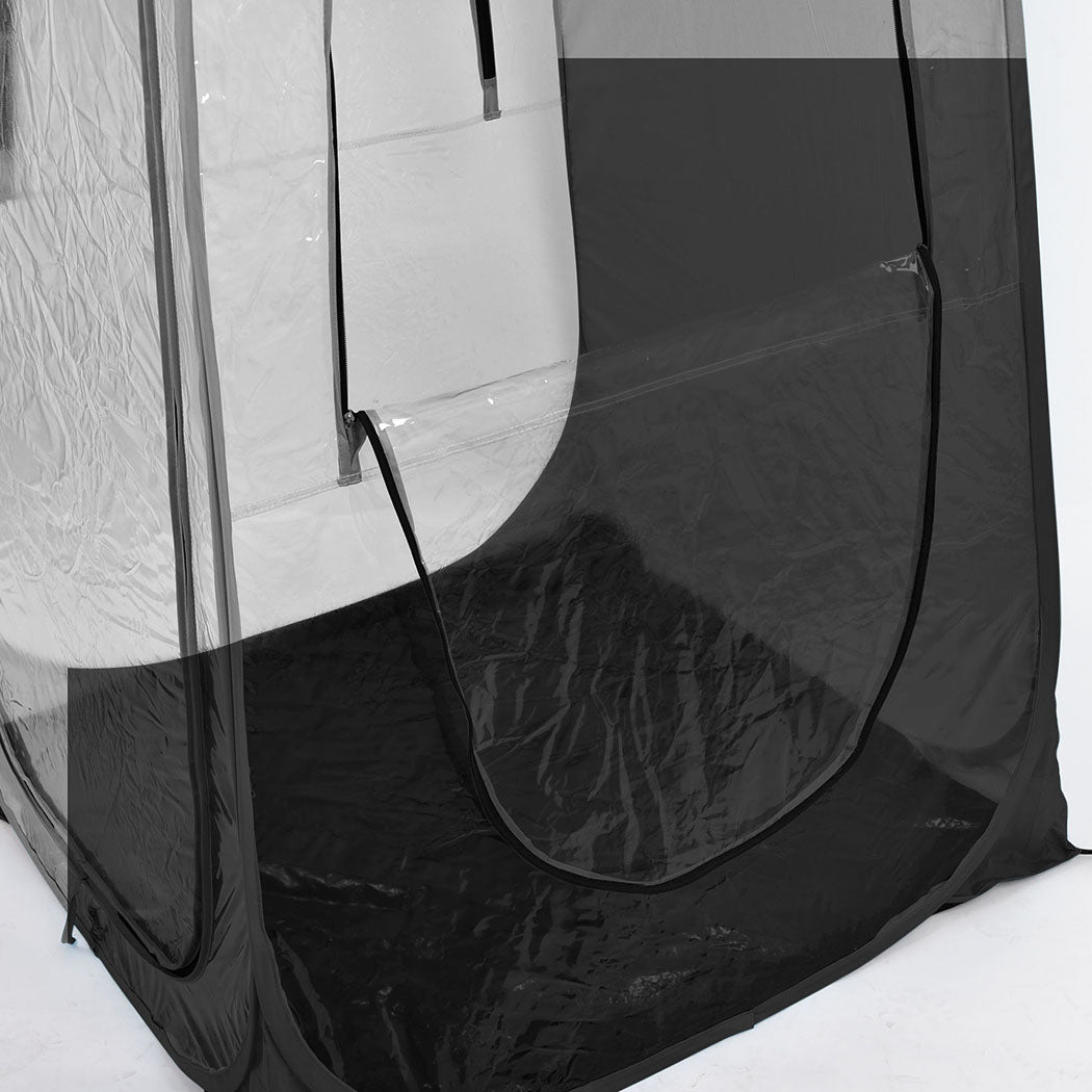 Mountview Pop Up Camping Beach Portable Black