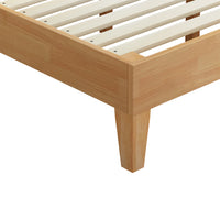 Levede Double Rubberwood Bed Frame