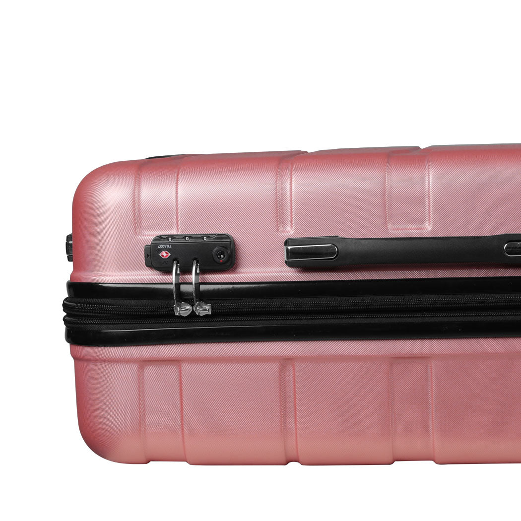 Slimbridge 28" Expandable Luggage Travel Rose Gold 28 inch