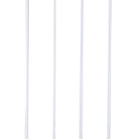 Levede Baby Safety Gate Adjustable Pet White 30cm Extension