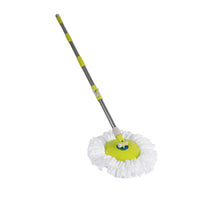 Cleanflo Spin Mop Bucket Set 360? Spinning Green