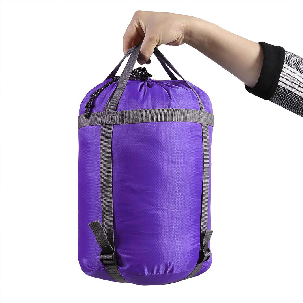 Mountview Single Sleeping Bag Bags Outdoor Purple