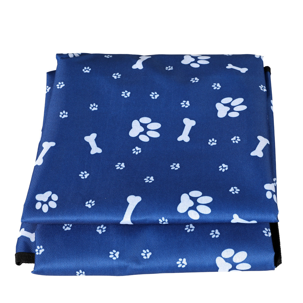 PaWz Pet Boot Car Seat Cover Hammock Blue