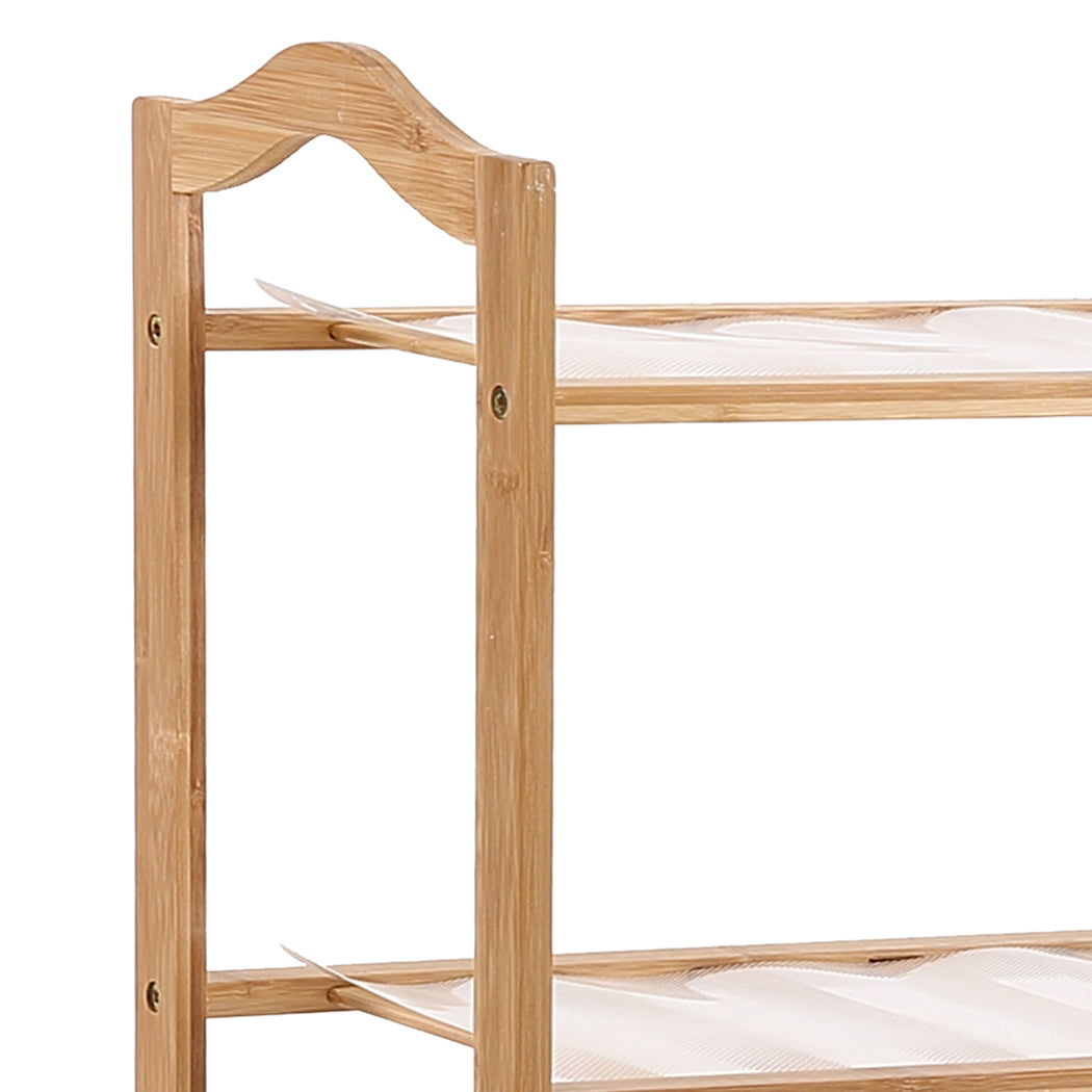 Levede Shoe Rack Bamboo Storage Wooden