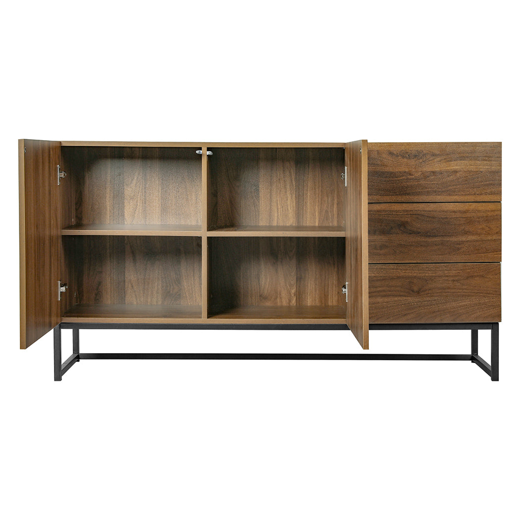 Levede Buffet Sideboard Storage Cabinet Walnut