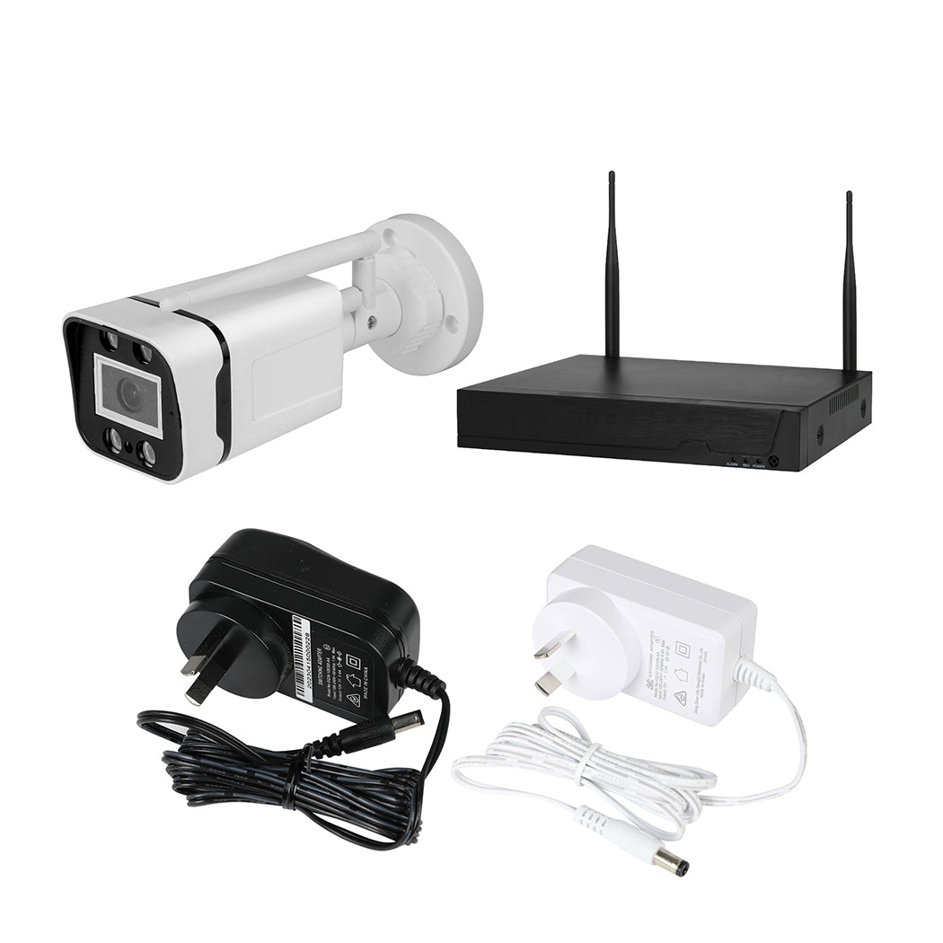 Wireless Security Camera System Set Square