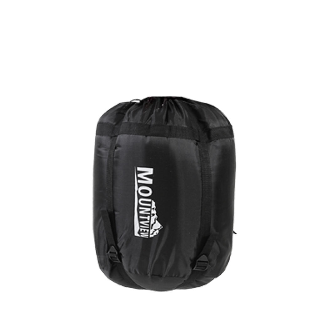 Mountview Double Sleeping Bag Bags Outdoor Grey