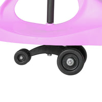 BoPeep Kids Ride On Swing Car Toys Wiggle Pink