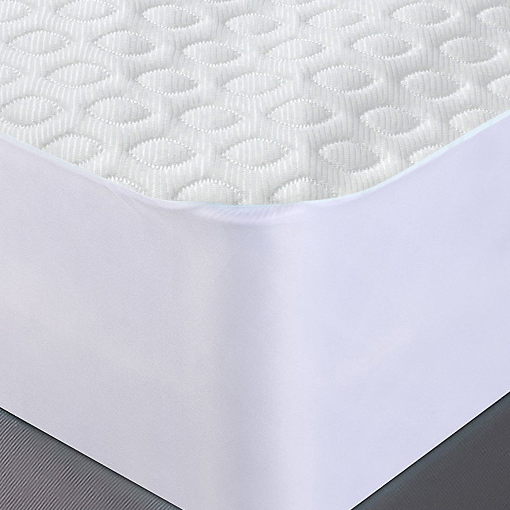 DreamZ Mattress Protector Topper Polyester King Single