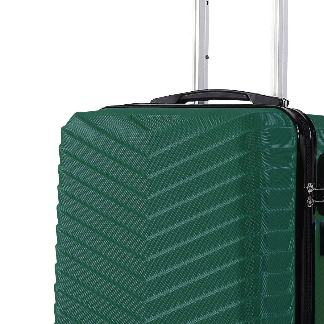 Slimbridge 28" Luggage Suitcase Travel Green 28 inch