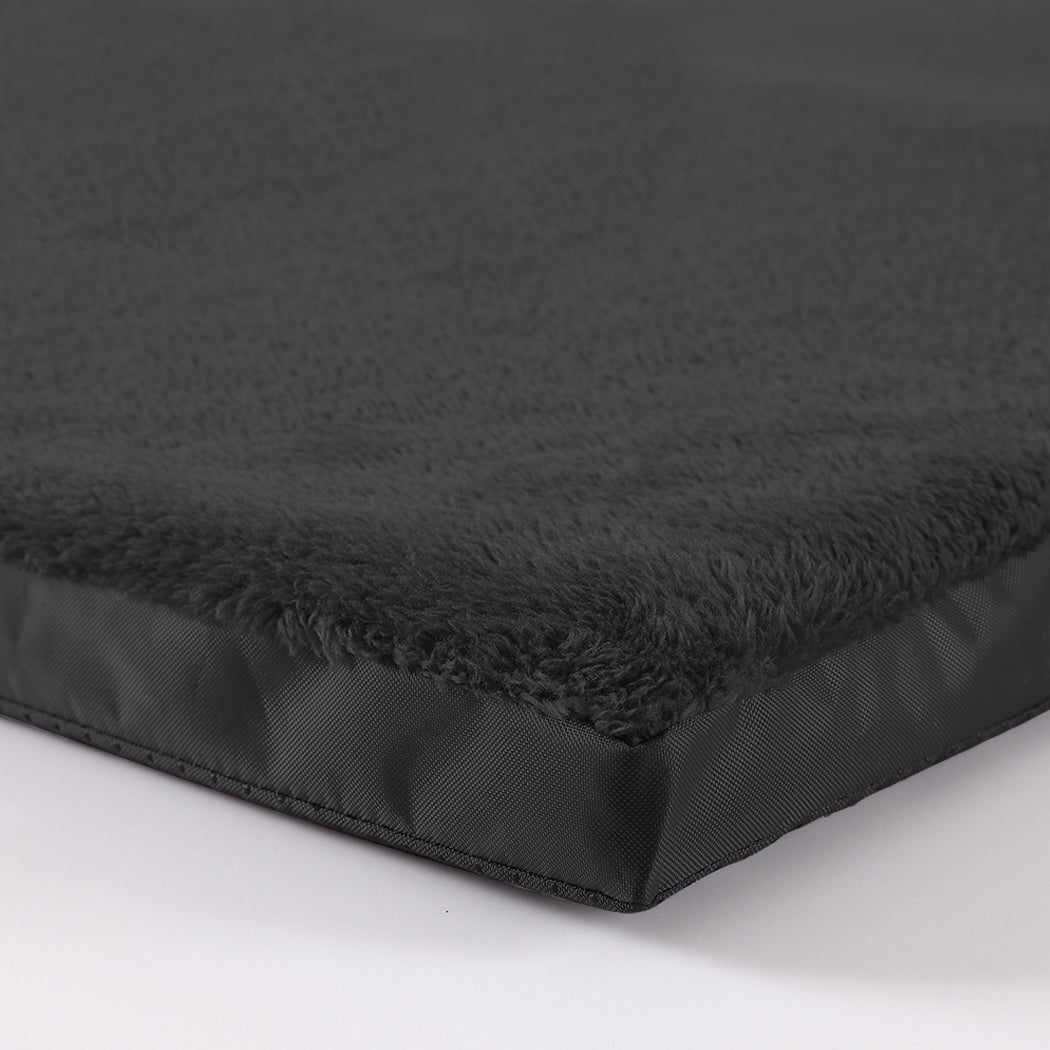 PaWz Pet Bed Foldable Dog Puppy Beds Black X-Large