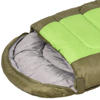 Mountview Sleeping Bag Outdoor Camping Green