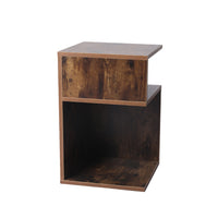 Levede 2x Bedside Tables Wood Side End Oak