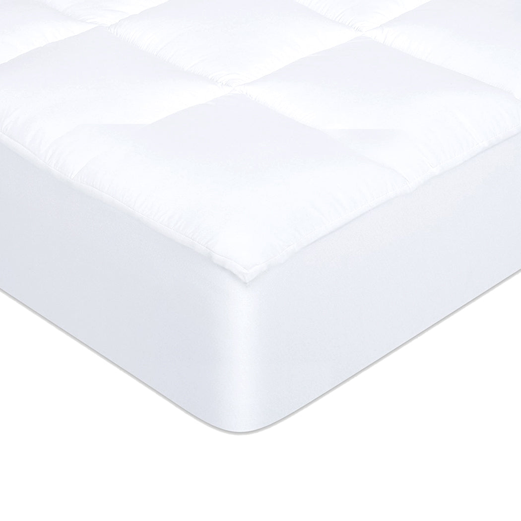 DreamZ Fitted Waterproof Bed Mattress King Single