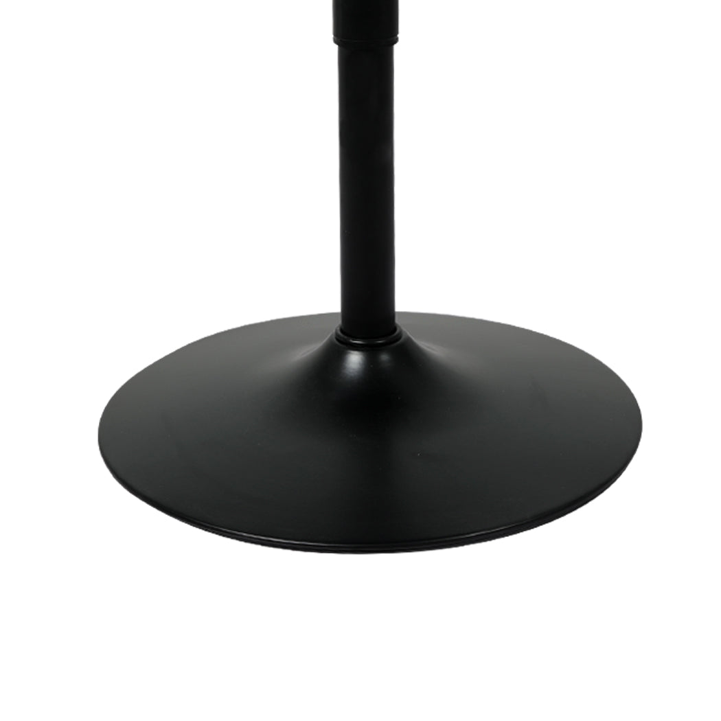 Levede Bar Table Swivel Gas Lift Counter Black