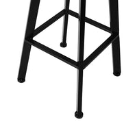 Levede 2x Bar Stool Kitchen Wooden Metal